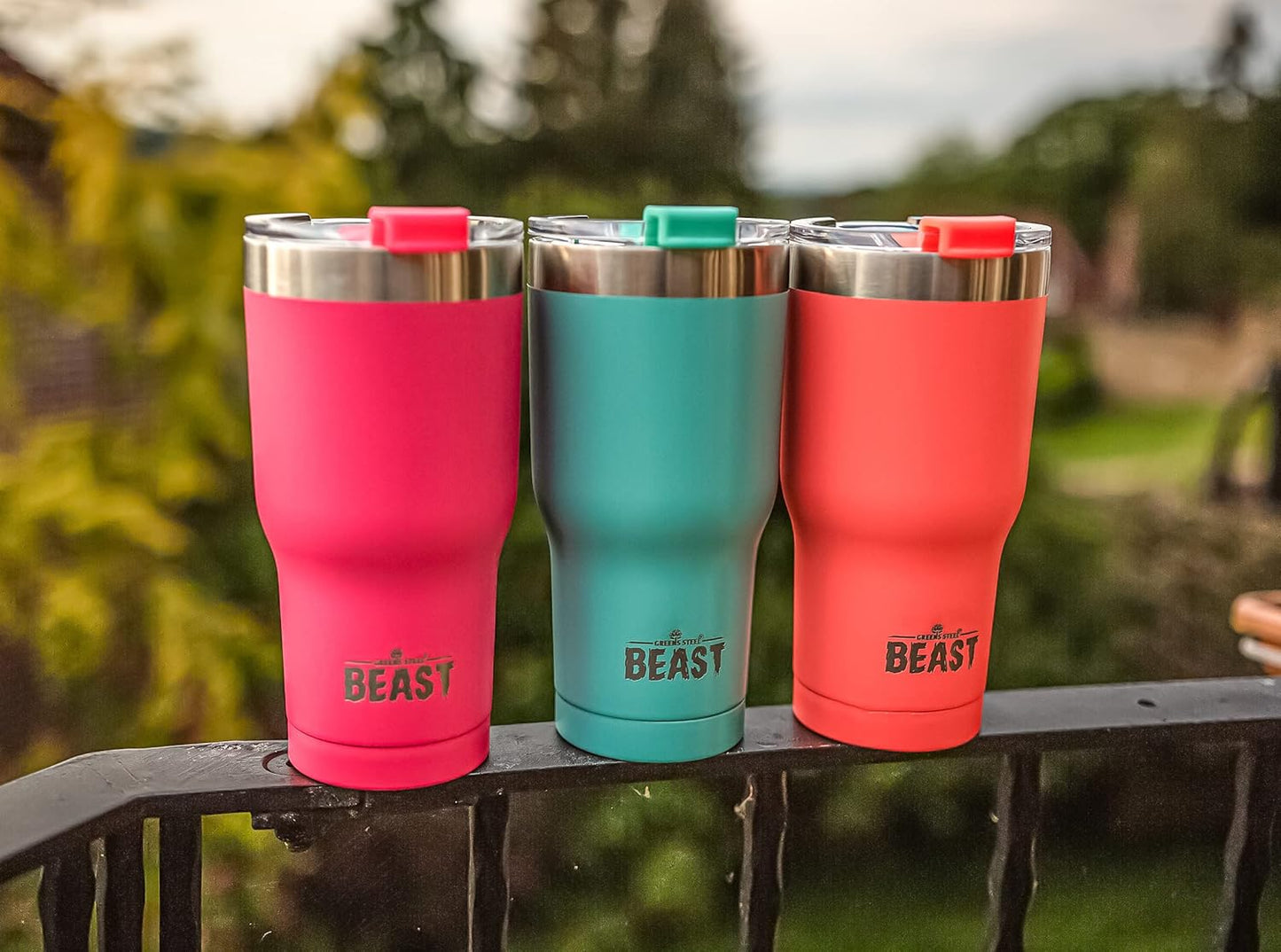 Beast 10 oz Tumbler Stainless Steel Vacuum Insulated Coffee Ice Cup Double Wall Travel Flask (Arctic White)