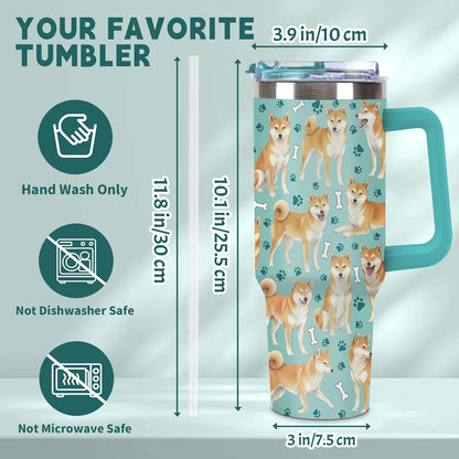 Beagle Gifts for Women Men, 40oz Stainless Steel Insulated Tumbler Travel Cup Mug, Funny and Unique Beagle Gifts for Dog Lover - Colors B