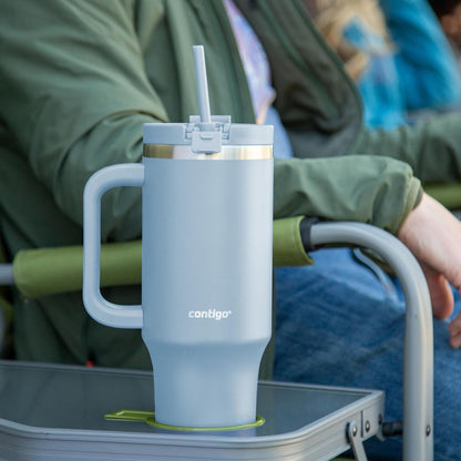 Contigo Streeterville 40oz Tumbler, Stainless Steel Vacuum Insulated, Leak-Proof, Cold for 29 Hours, Reef
