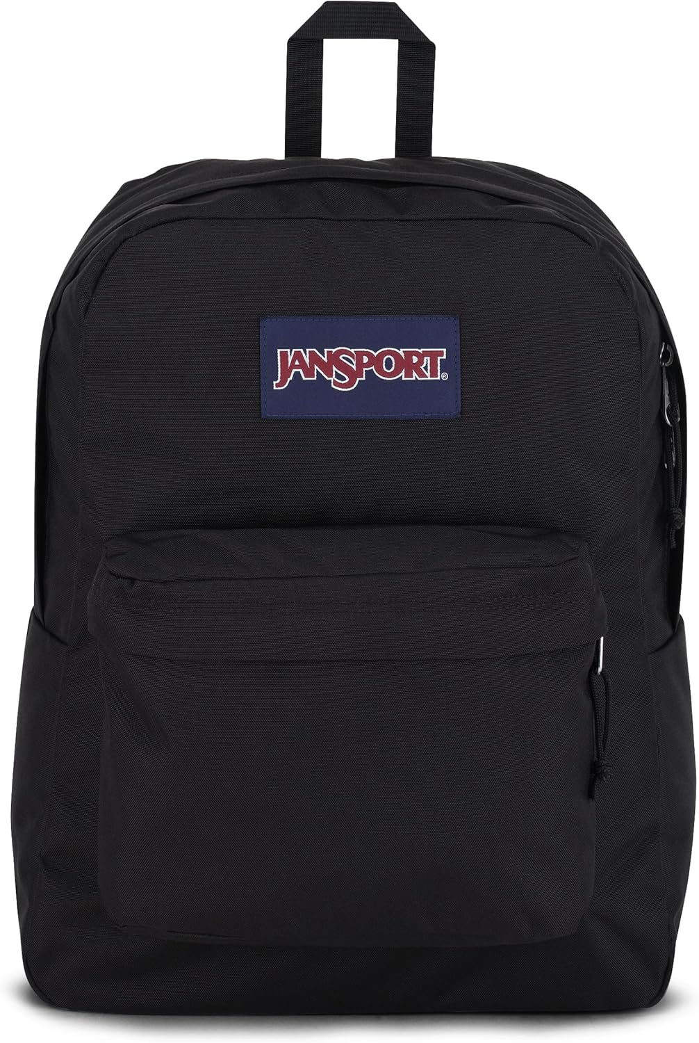 JanSport SuperBreak One Backpacks - Durable, Lightweight Bookbag with 1 Main Compartment, Front Utility Pocket with Built-in Organizer - Premium Backpack, Black - Colors A