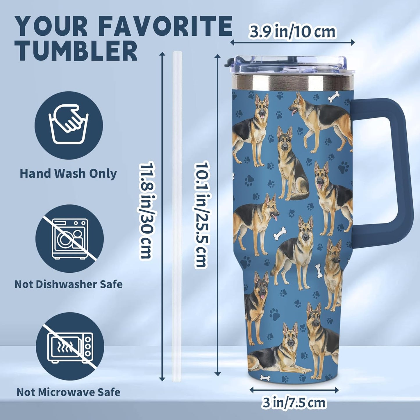 Beagle Gifts for Women Men, 40oz Stainless Steel Insulated Tumbler Travel Cup Mug, Funny and Unique Beagle Gifts for Dog Lover - Colors A