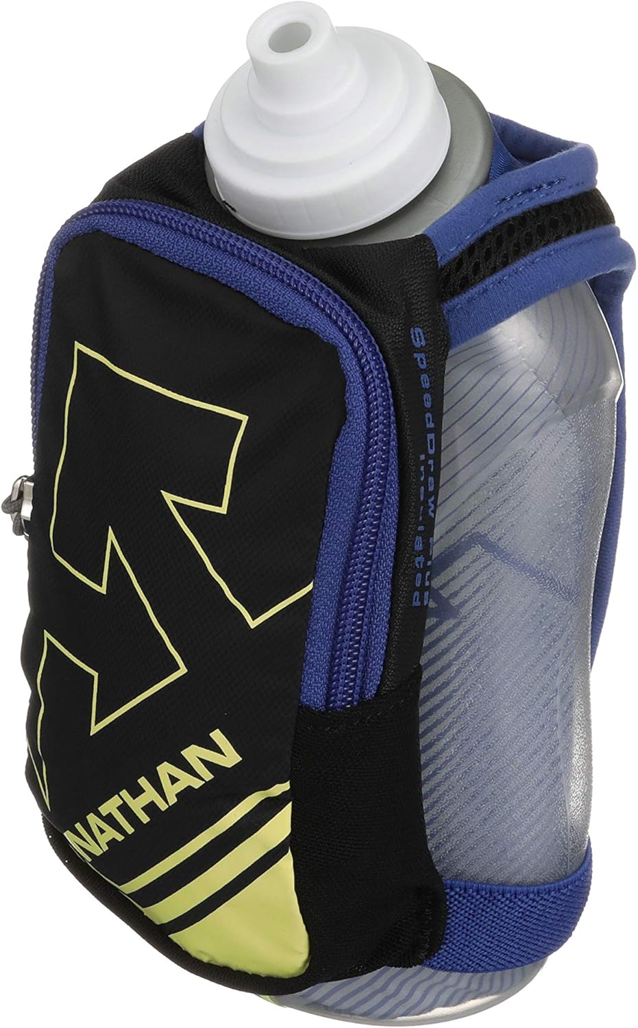 Nathan SpeedDraw Plus Insulated Handheld Water Bottle – Grip-Free Running Flask for Runners, Hiking, and Sports