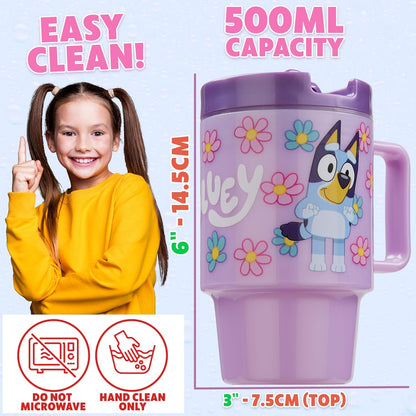 Get Trend Pokemon Kids Water Bottle with Straw 16.9 oz BPA Free Plastic Cup with Lid Reusable Tumbler Pikachu Anime Gifts for Kids (Black Pokemon)