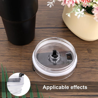 4pcs Lid Gaskets for Stanley 40oz Adventure Quencher H2.0 Flowstate Tumblers, BPA Free Silicone Lid Seals Leak-Proof