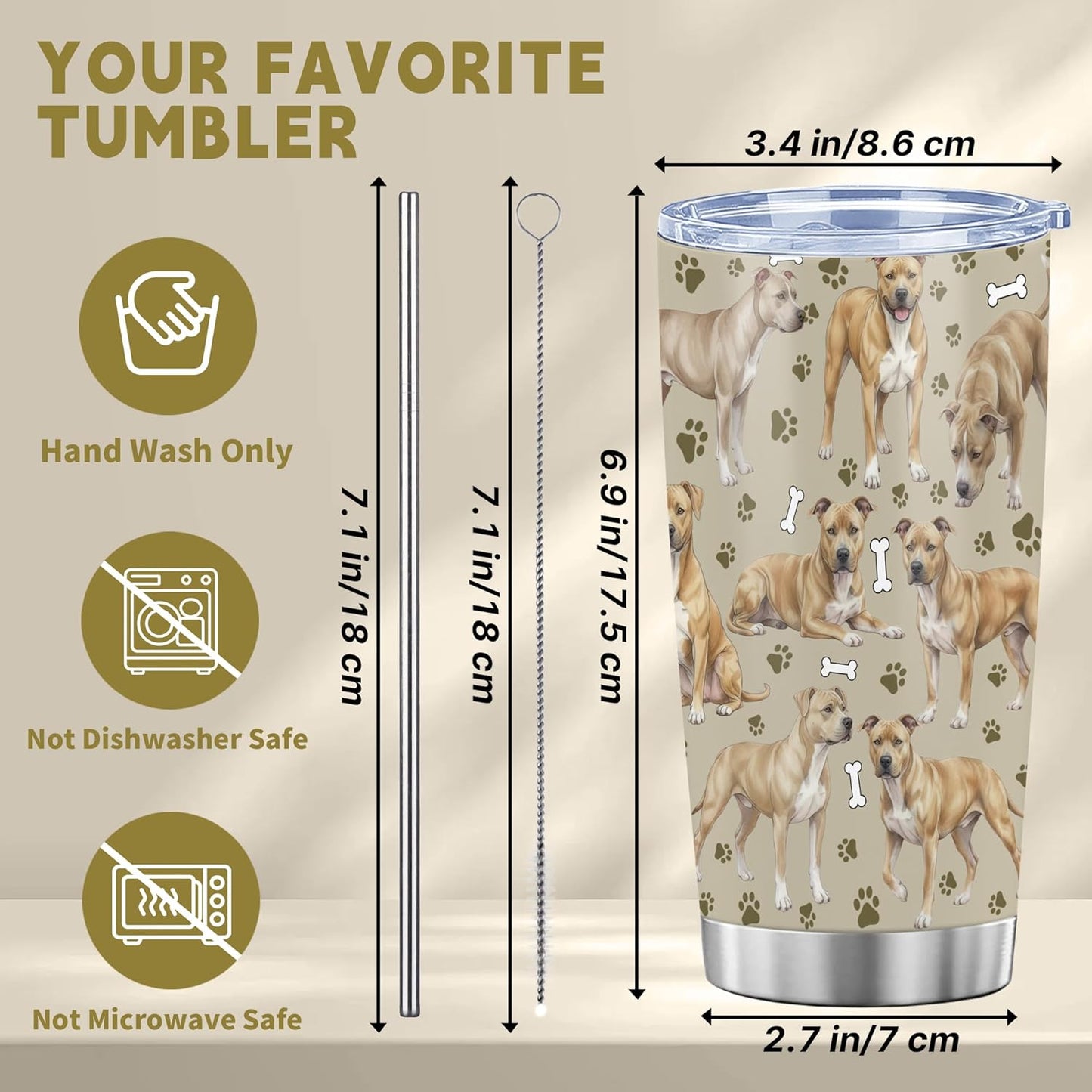 Beagle Gifts for Women Men, 40oz Stainless Steel Insulated Tumbler Travel Cup Mug, Funny and Unique Beagle Gifts for Dog Lover - Colors A
