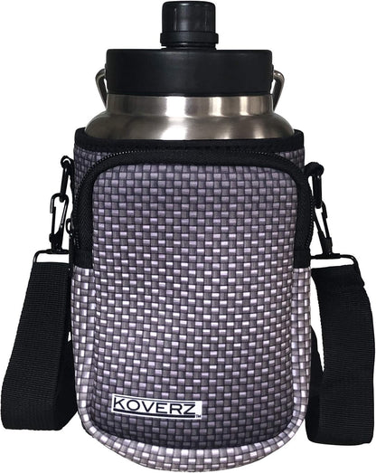 24-30oz 750ml Water Bottle Carrier with Shoulder Strap, Water Bottle Insulator - Midnight Mums