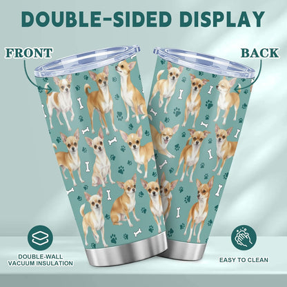 Beagle Gifts for Women Men, 40oz Stainless Steel Insulated Tumbler Travel Cup Mug, Funny and Unique Beagle Gifts for Dog Lover - Colors B