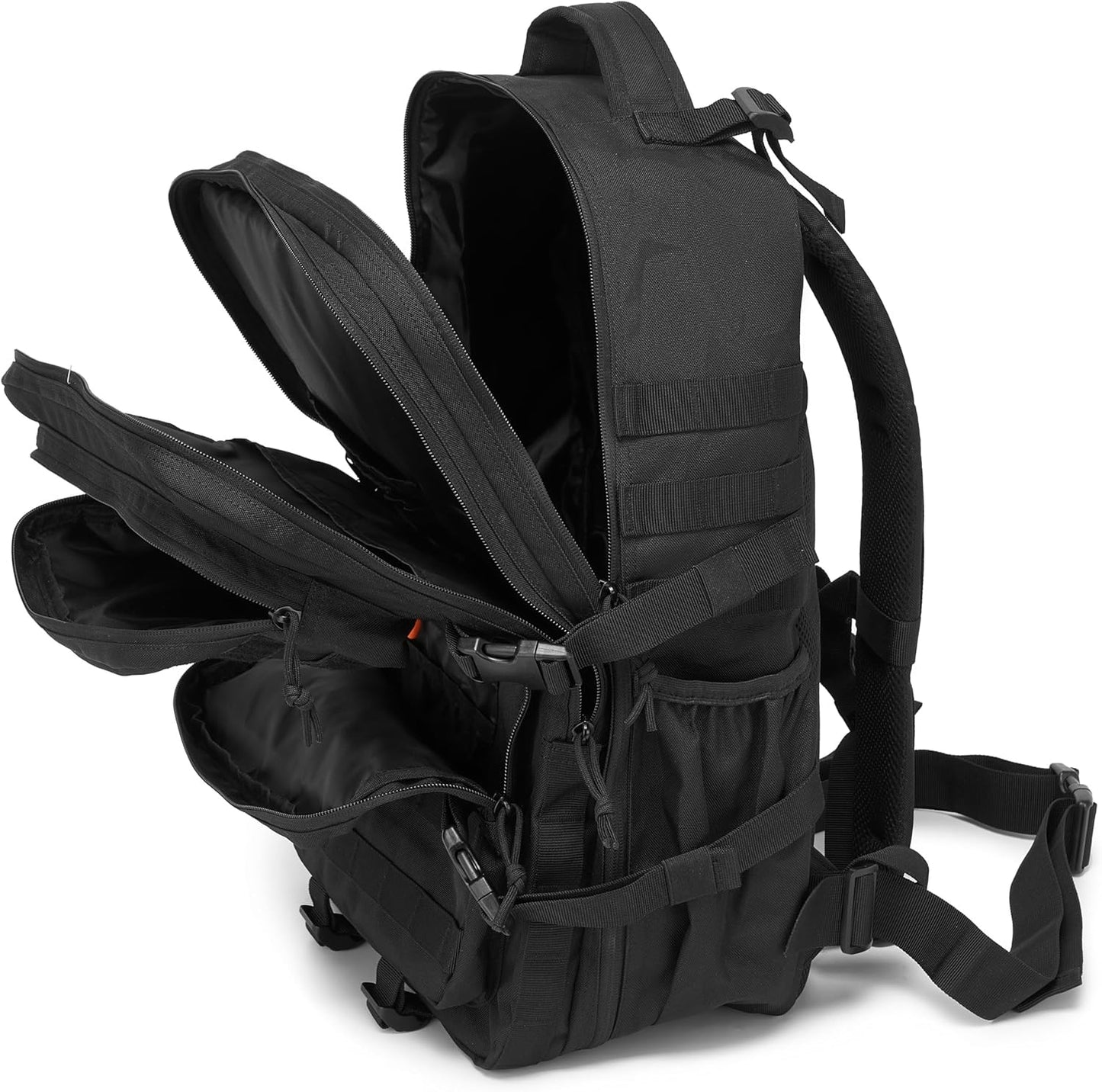 Wotony Military Tactical Backpack for Men Waterproof Daypack 3 Day Assault Pack Molle Bag with Water Bottle Holder