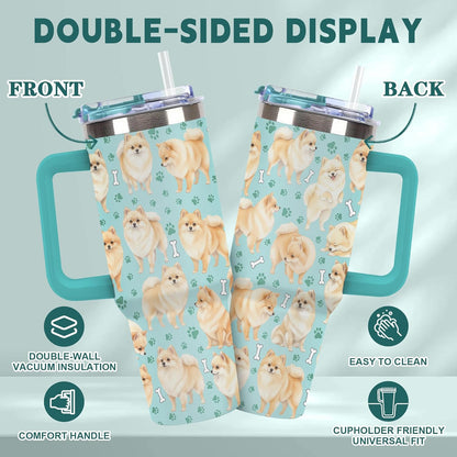 Beagle Gifts for Women Men, 40oz Stainless Steel Insulated Tumbler Travel Cup Mug, Funny and Unique Beagle Gifts for Dog Lover - Colors B