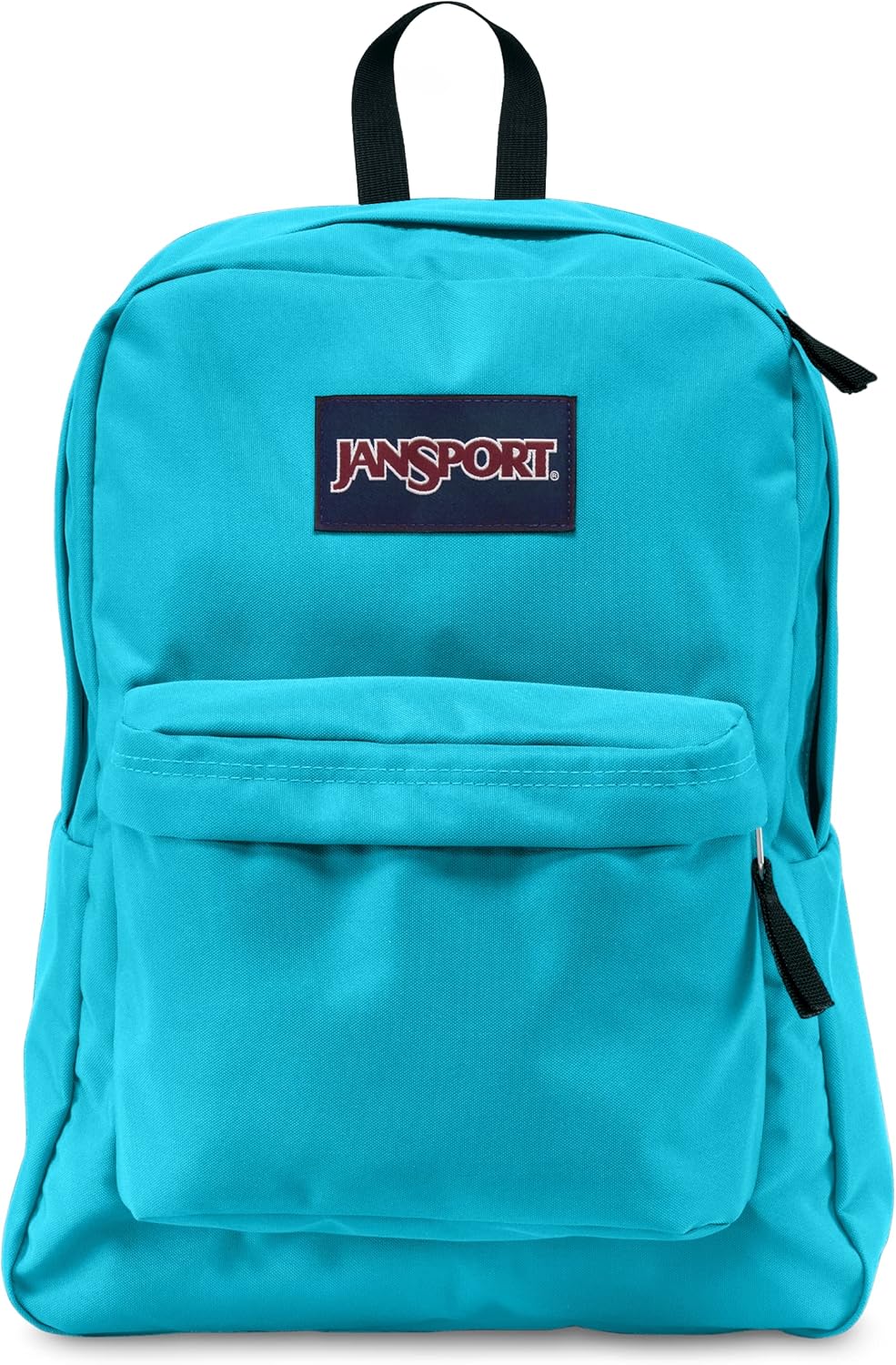 JanSport SuperBreak One Backpacks - Durable, Lightweight Bookbag with 1 Main Compartment, Front Utility Pocket with Built-in Organizer - Premium Backpack, Black - Colors A