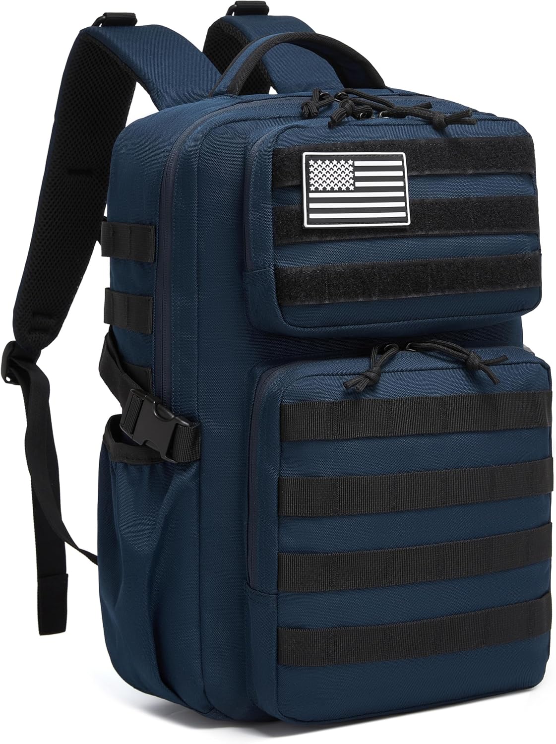 Wotony Military Tactical Backpack for Men Waterproof Daypack 3 Day Assault Pack Molle Bag with Water Bottle Holder