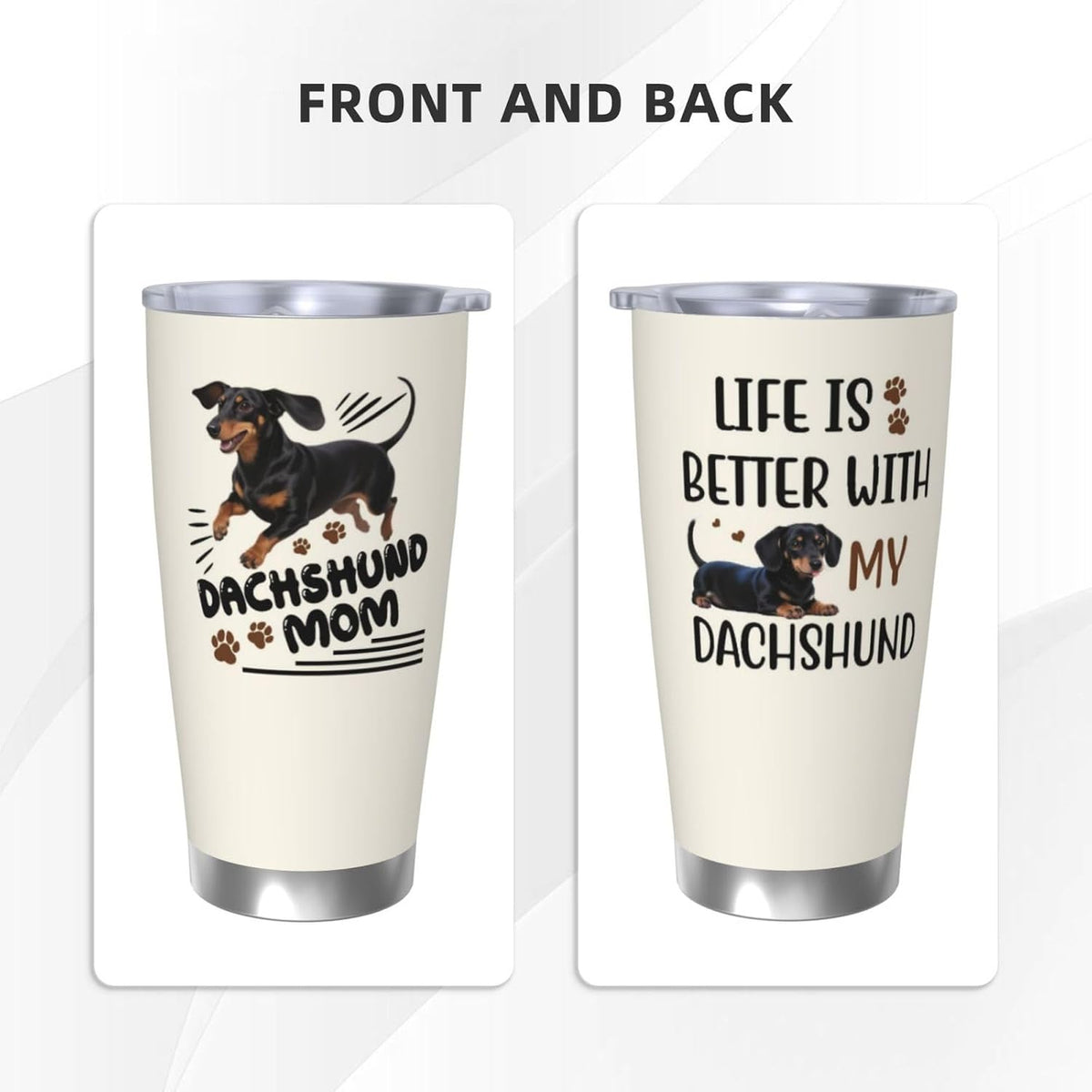 Shih Tzu Gifts for Women 20oz Tumbler, Gift for Shih Tzu Lovers | Lovely Shih Tzu Mom Mug Present, Heartfelt Gift for Female Shih Tzu Pet Owners