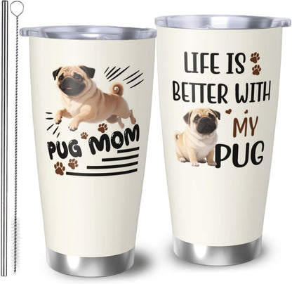 Shih Tzu Gifts for Women 20oz Tumbler, Gift for Shih Tzu Lovers | Lovely Shih Tzu Mom Mug Present, Heartfelt Gift for Female Shih Tzu Pet Owners