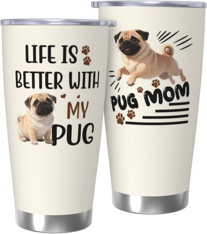 Shih Tzu Gifts for Women 20oz Tumbler, Gift for Shih Tzu Lovers | Lovely Shih Tzu Mom Mug Present, Heartfelt Gift for Female Shih Tzu Pet Owners