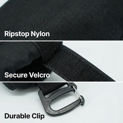 Ultralight Backpack Strap Water Bottle Holder – Front Access, Fits 16–24oz