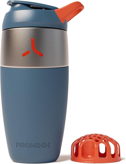 Pursuit Stainless Steel Shaker Bottle 26oz, Midnight Blue