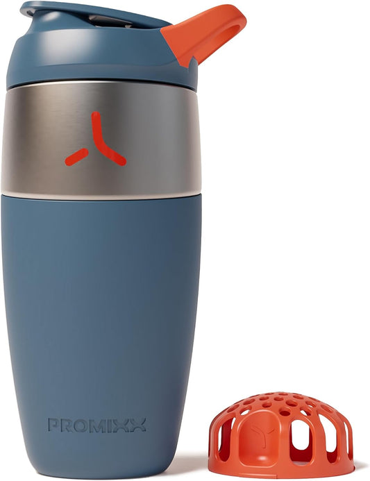 Pursuit Stainless Steel Shaker Bottle 26oz, Midnight Blue