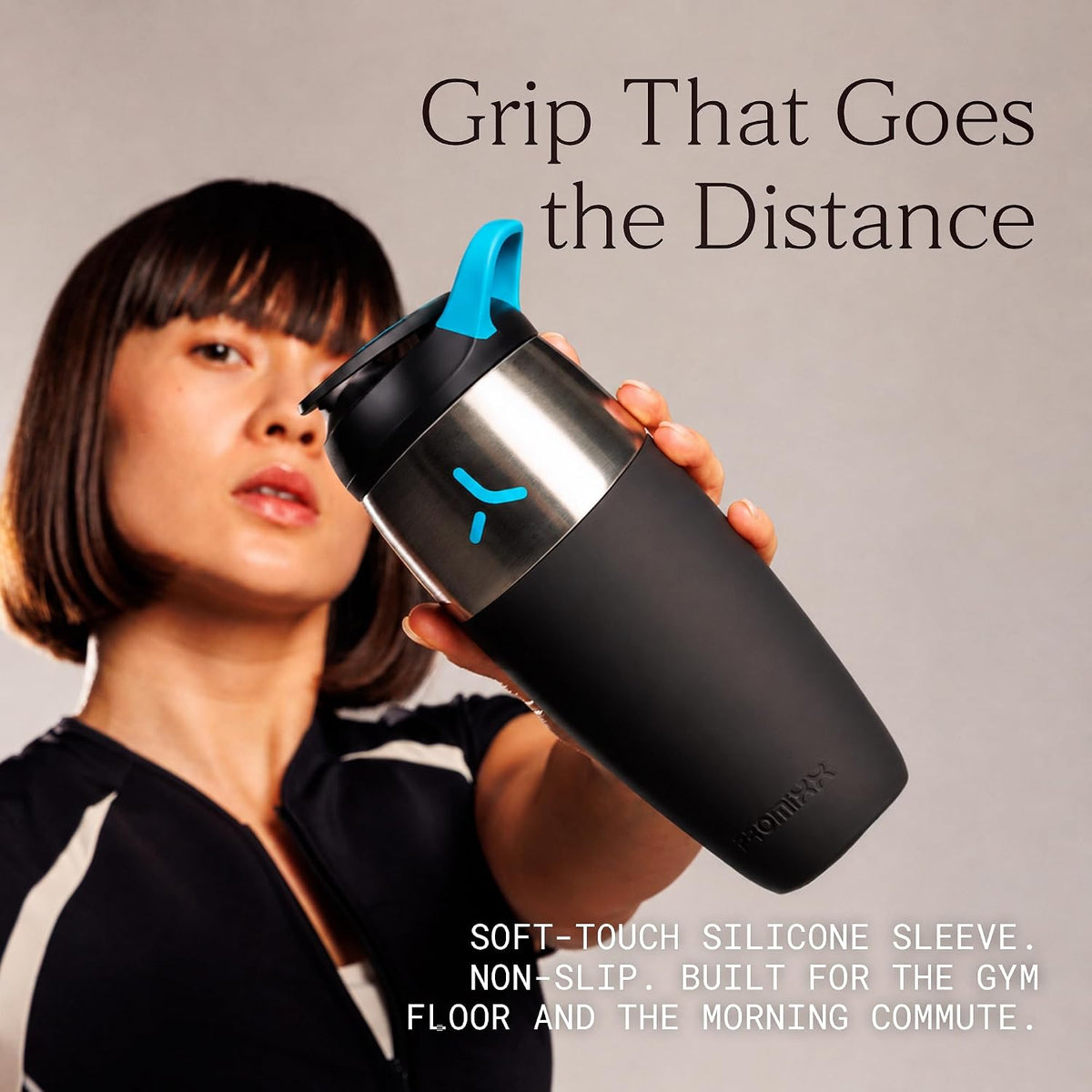 Pursuit Stainless Steel Shaker Bottle 26oz, Midnight Blue