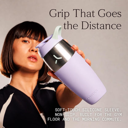 Pursuit Stainless Steel Shaker Bottle 26oz, Midnight Blue