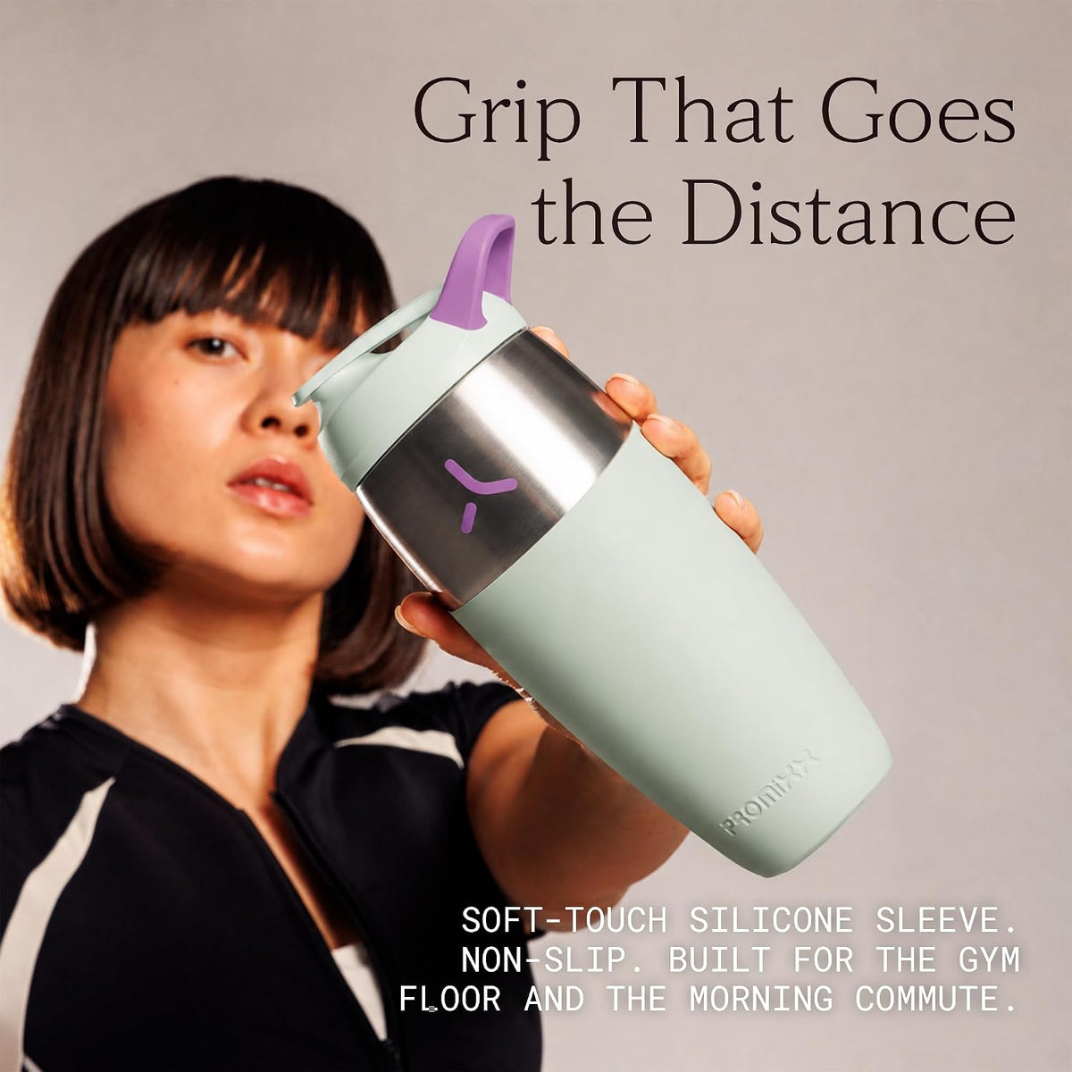 Pursuit Stainless Steel Shaker Bottle 26oz, Midnight Blue