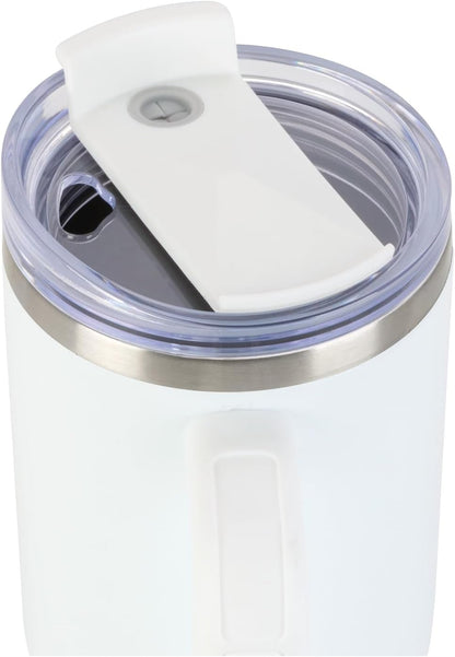 Pelican Porter™ 30 oz Travel Tumbler – Recycled Stainless Steel, Vacuum Insulated Mug with Handle – Keeps Drinks Hot 9 Hrs / Cold 16 Hrs – Spill-Resistant Lid, Dishwasher Safe– DESERT SAGE