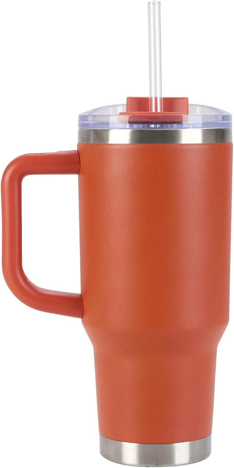 Pelican Porter™ 30 oz Travel Tumbler – Recycled Stainless Steel, Vacuum Insulated Mug with Handle – Keeps Drinks Hot 9 Hrs / Cold 16 Hrs – Spill-Resistant Lid, Dishwasher Safe– DESERT SAGE