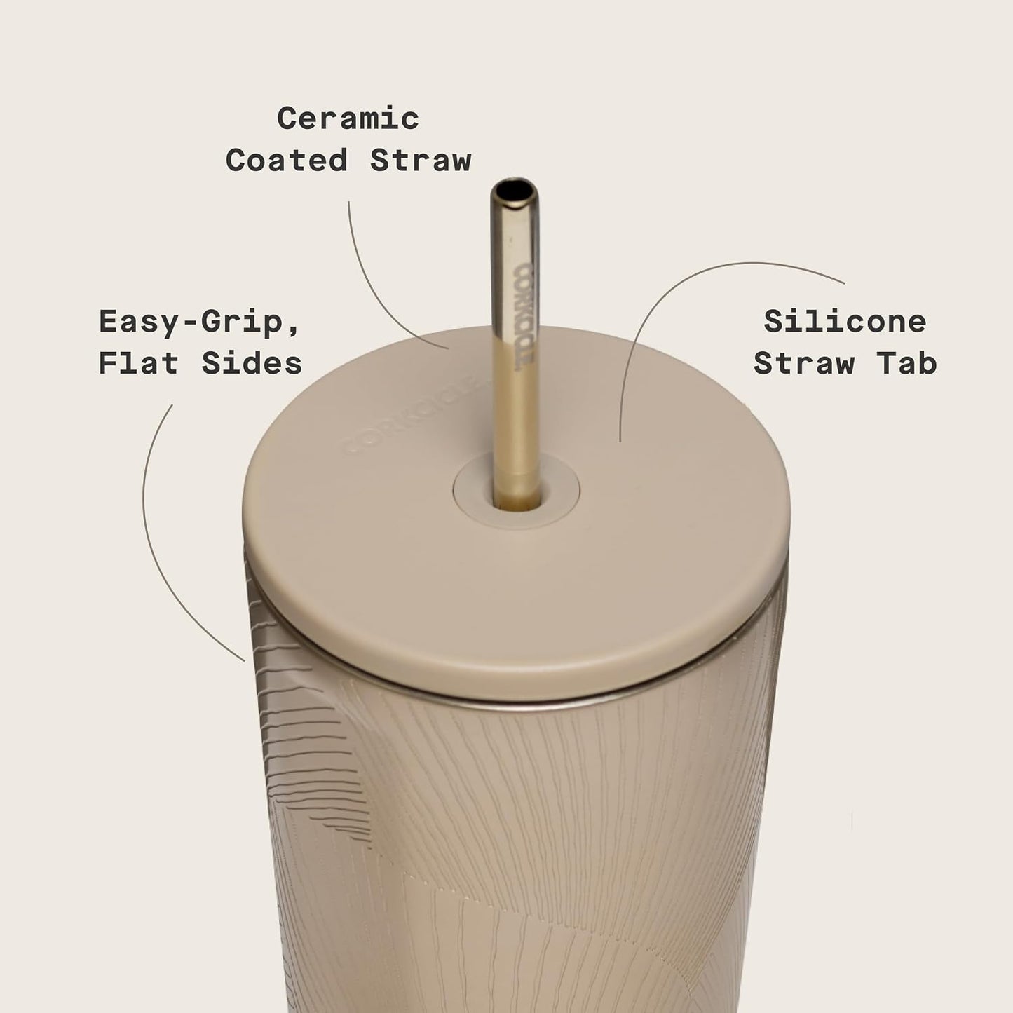 Cold Cup Insulated Tumbler - Stainless Steel Tumbler with Lid and Straw, Triple Insulated for Hot and Cold Drinks, Cupholder Friendly, BPA-Free - 24oz - Black Bows