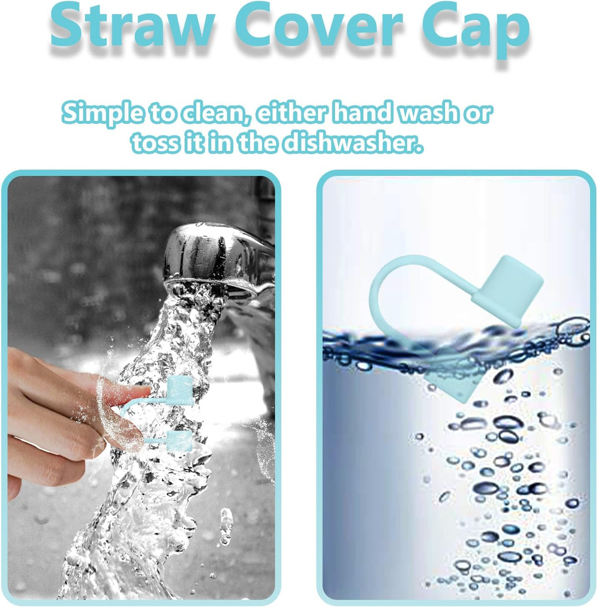 7Pcs Straw Cover Cap for Stanley 40&30oz Cup Straw Toppers -7 Color