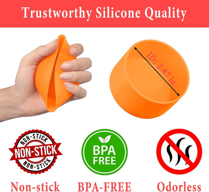 2-Pack Silicone Boots for Stanley, Owala & More, Fits Select Cups & Bottles