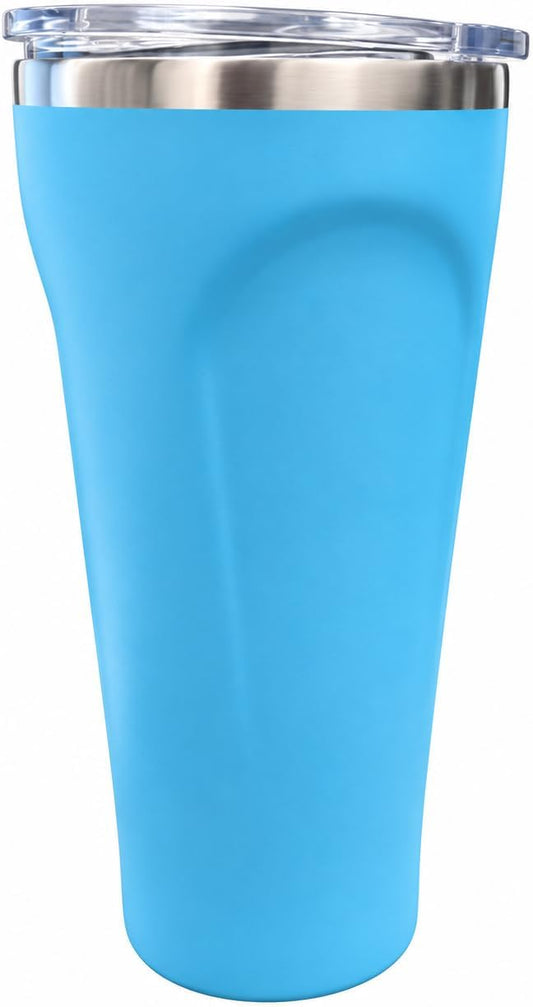 Tumbler, Coffee Mug with Lids, Stainless Steel, Leak-Proof Water Bottle, Vacuum Insulated Cold for a Day, 1 Piece, Random Color