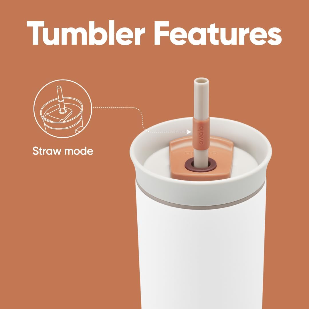 Tumbler Stainless Steel Water Bottle 24 oz Iced Tea