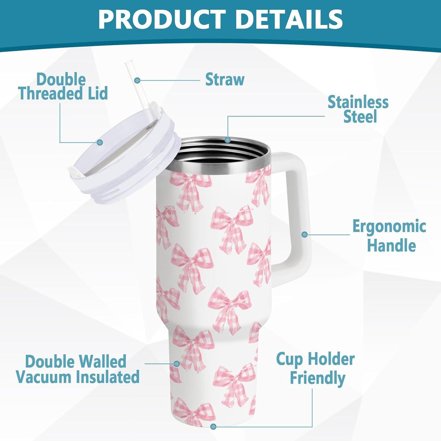 Monkey Face Banana 30 oz Tumbler with Handle and Straw Lid, Insulated Stainless Steel Water Bottle Portable Travel Coffee Tea Mug Cup - Colors B