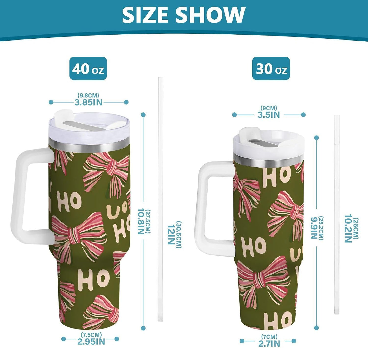 Monkey Face Banana 30 oz Tumbler with Handle and Straw Lid, Insulated Stainless Steel Water Bottle Portable Travel Coffee Tea Mug Cup - Colors B