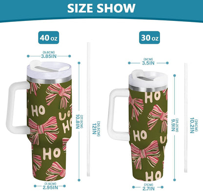 Monkey Face Banana 30 oz Tumbler with Handle and Straw Lid, Insulated Stainless Steel Water Bottle Portable Travel Coffee Tea Mug Cup - Colors B