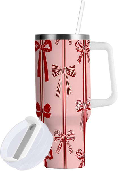 Monkey Face Banana 30 oz Tumbler with Handle and Straw Lid, Insulated Stainless Steel Water Bottle Portable Travel Coffee Tea Mug Cup - Colors B