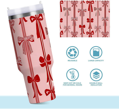 Monkey Face Banana 30 oz Tumbler with Handle and Straw Lid, Insulated Stainless Steel Water Bottle Portable Travel Coffee Tea Mug Cup - Colors B