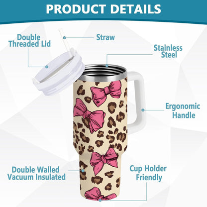 Monkey Face Banana 30 oz Tumbler with Handle and Straw Lid, Insulated Stainless Steel Water Bottle Portable Travel Coffee Tea Mug Cup - Colors B