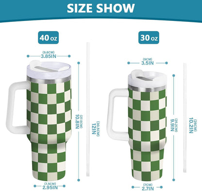 Monkey Face Banana 30 oz Tumbler with Handle and Straw Lid, Insulated Stainless Steel Water Bottle Portable Travel Coffee Tea Mug Cup - Colors B