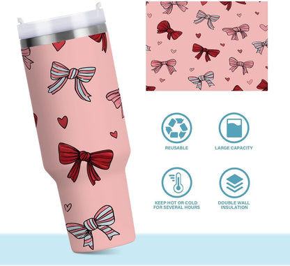 Monkey Face Banana 30 oz Tumbler with Handle and Straw Lid, Insulated Stainless Steel Water Bottle Portable Travel Coffee Tea Mug Cup - Colors B