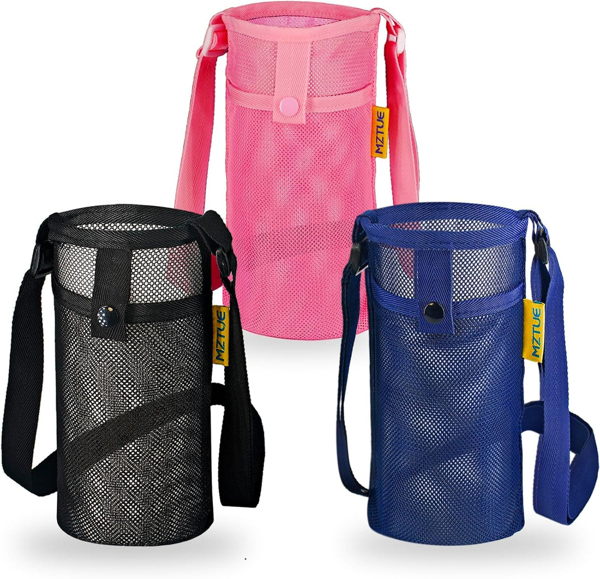 Water Bottle Holder with Strap for Walking, Hiking