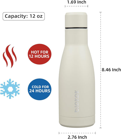 25 oz Insulated Stainless Steel Water Bottle, Metal Sports Flask