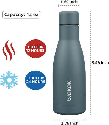 25 oz Insulated Stainless Steel Water Bottle, Metal Sports Flask
