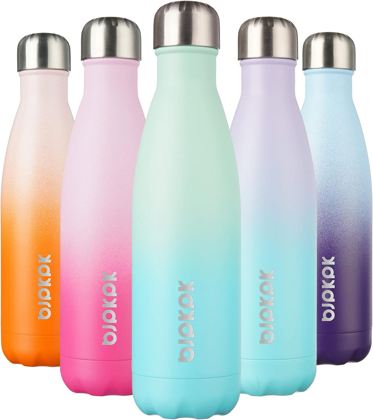 25 oz Insulated Stainless Steel Water Bottle, Metal Sports Flask