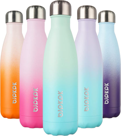 25 oz Insulated Stainless Steel Water Bottle, Metal Sports Flask