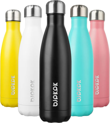 25 oz Insulated Stainless Steel Water Bottle, Metal Sports Flask