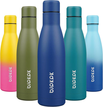 25 oz Insulated Stainless Steel Water Bottle, Metal Sports Flask
