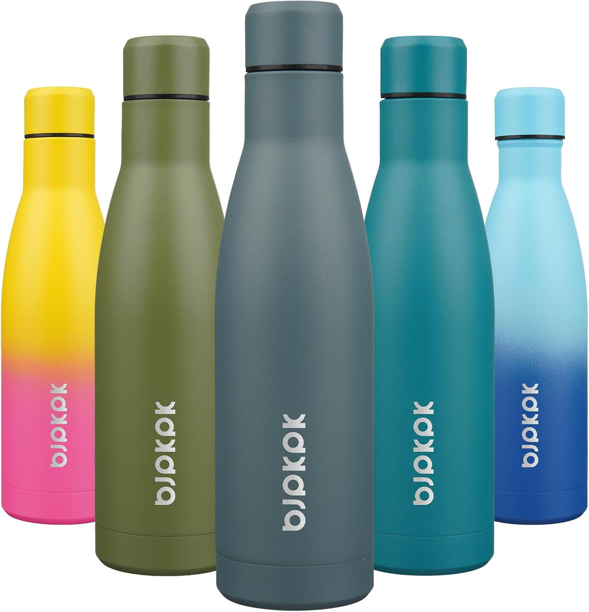 25 oz Insulated Stainless Steel Water Bottle, Metal Sports Flask
