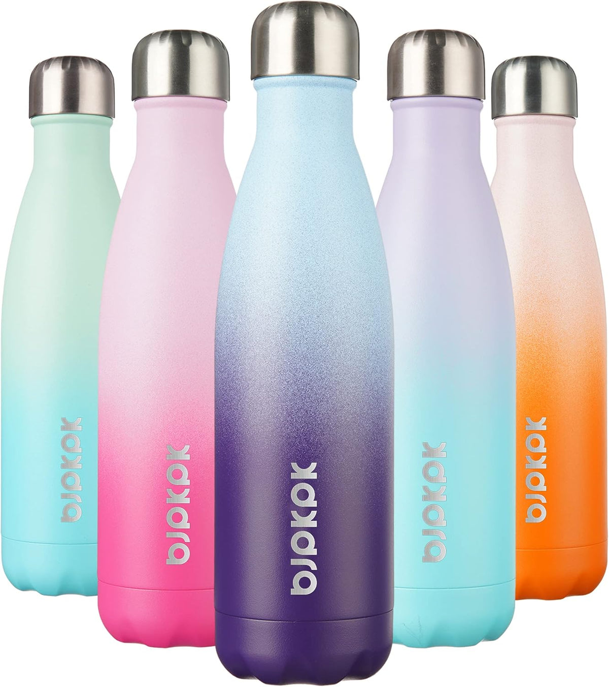 25 oz Insulated Stainless Steel Water Bottle, Metal Sports Flask