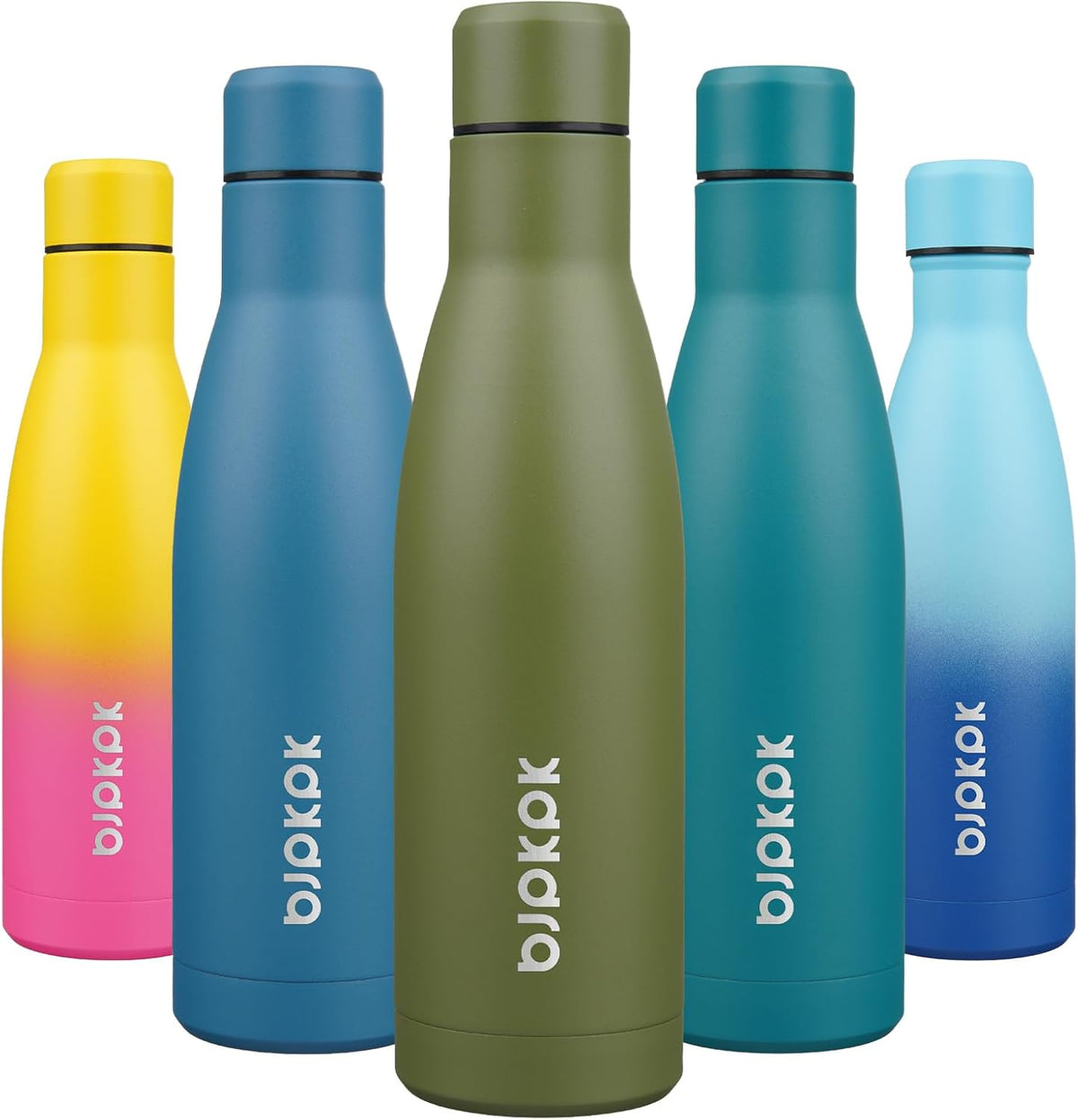 25 oz Insulated Stainless Steel Water Bottle, Metal Sports Flask