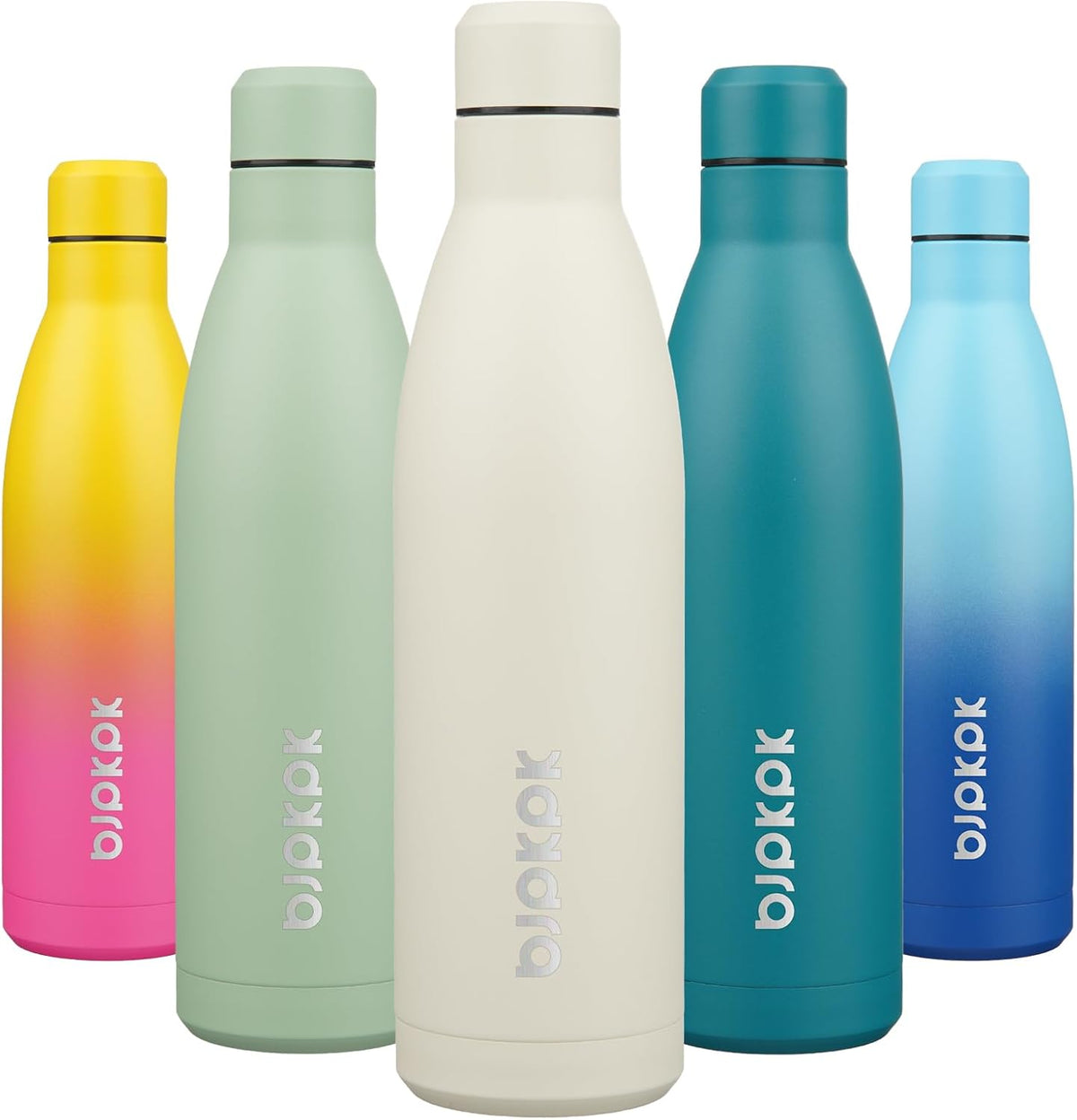 25 oz Insulated Stainless Steel Water Bottle, Metal Sports Flask